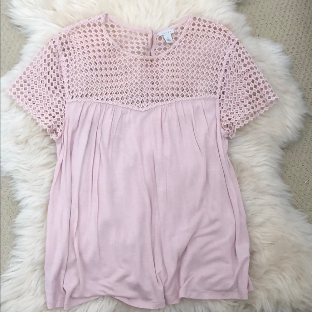 Hinge Pink Top